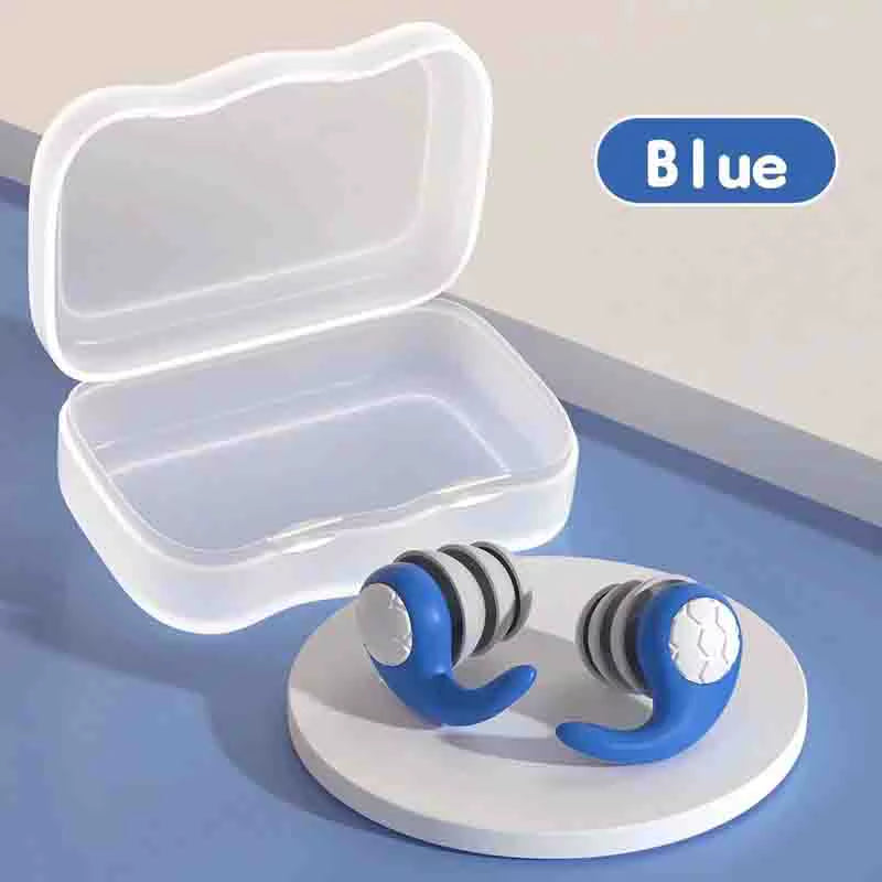 Noise Canceling Silicone Earplugs - for Sleeping, Swimming & Travel | Go-to Gear
