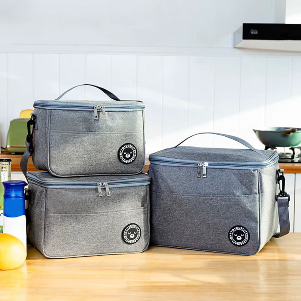 Insulated Lunch Bag with Shoulder Strap - Leakproof & Waterproof Cooler Bag | Go-to Gear