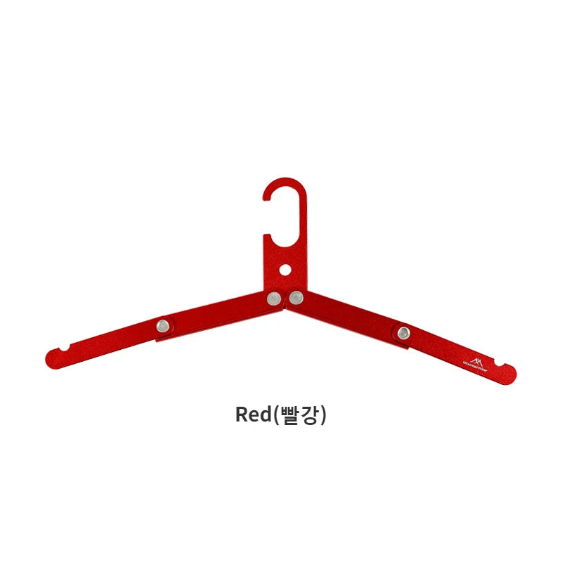 Space-Saver! Foldable Aluminum Drying Rack & Hanger for Travel & Camping | Go-to Gear