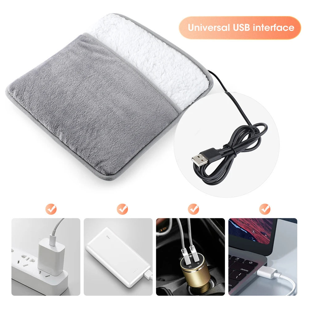 Electric Foot Warmer & Heated Blanket - Portable Thermal Muff for Home & Office | Go-to Gear