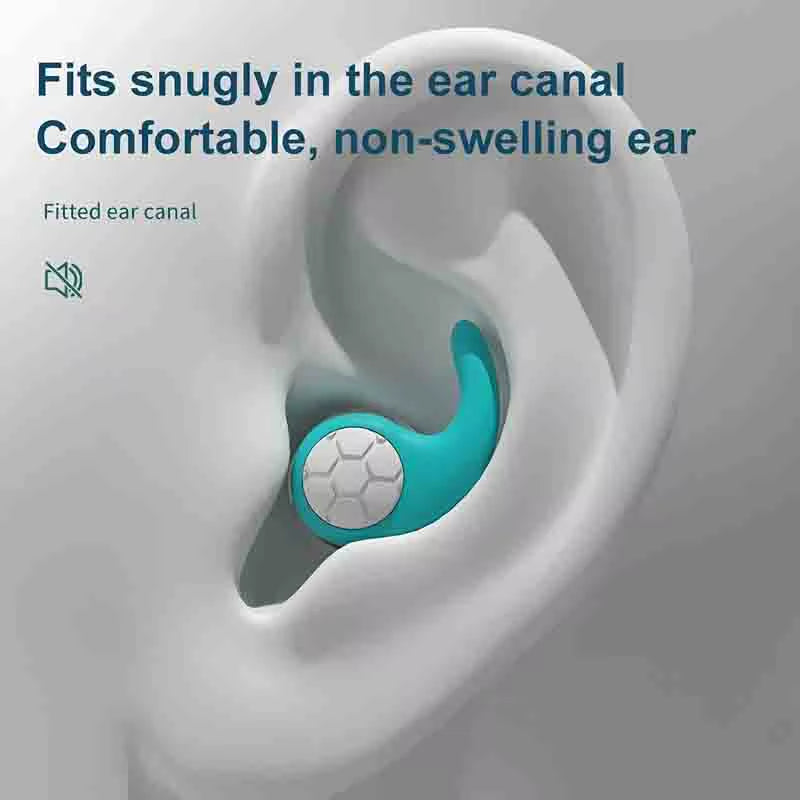 Noise Canceling Silicone Earplugs - for Sleeping, Swimming & Travel | Go-to Gear