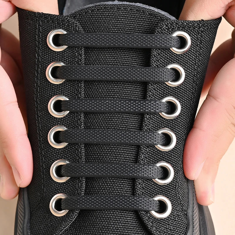 16Pcs Travel Silicone Shoelaces 