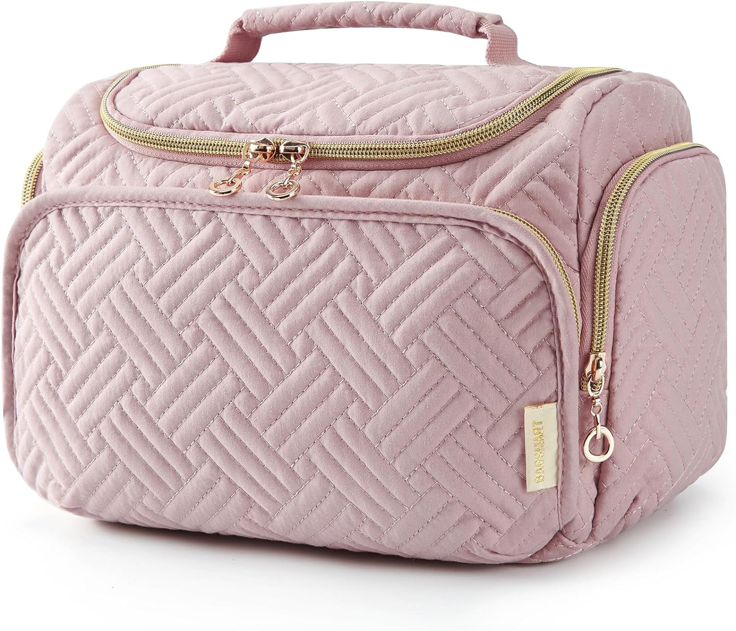  Large Wide-Open Travel Bag for Toiletries and makeups
