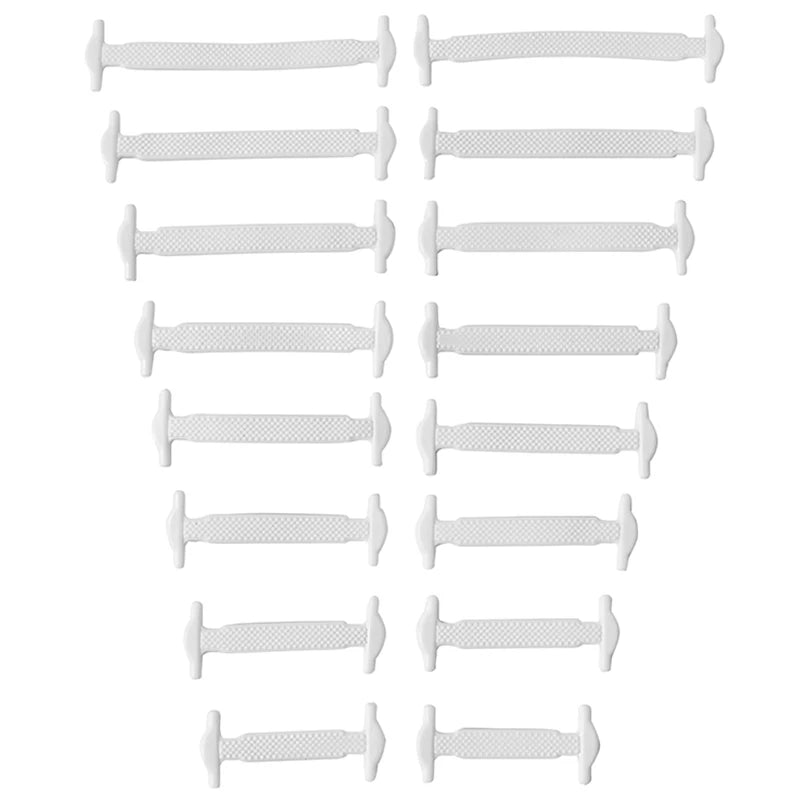 16Pcs Travel Silicone Shoelaces 