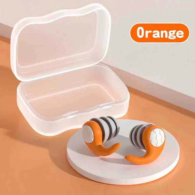 Noise Canceling Silicone Earplugs - for Sleeping, Swimming & Travel | Go-to Gear