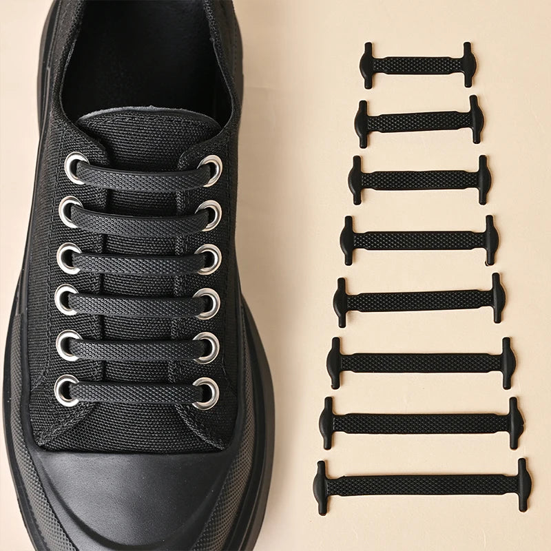 16Pcs Travel Silicone Shoelaces 