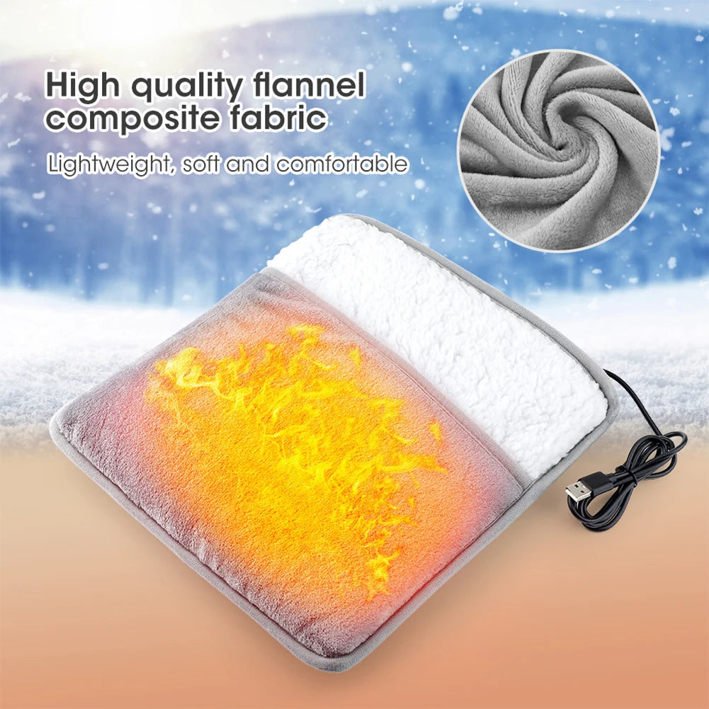 Electric Foot Warmer & Heated Blanket - Portable Thermal Muff for Home & Office | Go-to Gear