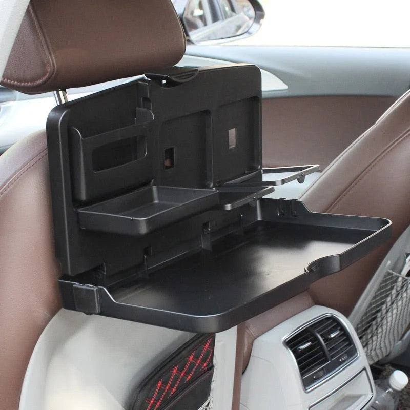 Kids Travel Tray for Car & Airplane - Lap Desk with Storage & Cup Holder | Go-to Gear