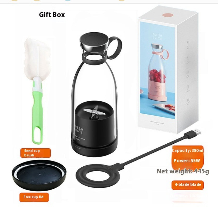 Personal Smoothie Maker - USB Rechargeable Portable Blender for Travel & Gym | Go-to Gear
