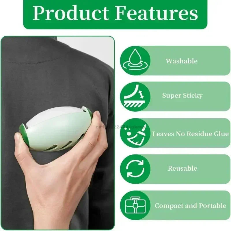 Eco-Friendly Reusable Lint Roller - Washable & Strong Adhesive for Pet Hair | Go-to Gear