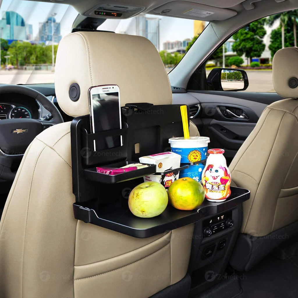 Kids Travel Tray for Car & Airplane - Lap Desk with Storage & Cup Holder | Go-to Gear