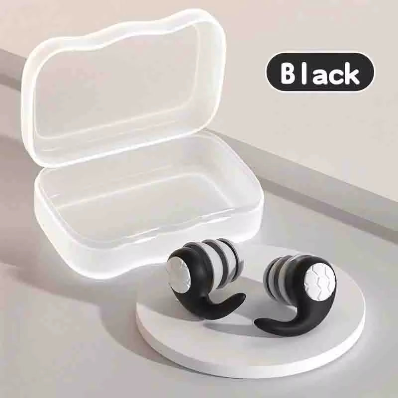 Noise Canceling Silicone Earplugs - for Sleeping, Swimming & Travel | Go-to Gear