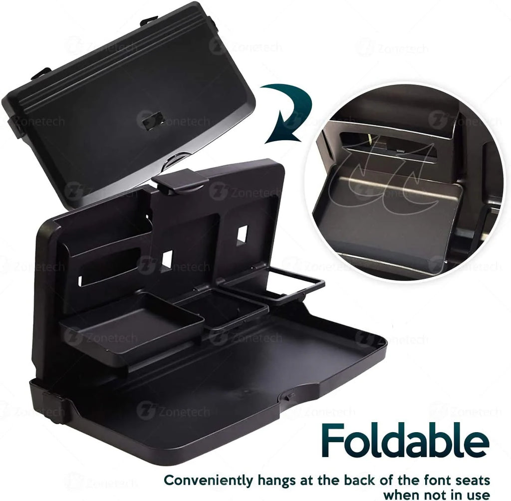 Kids Travel Tray for Car & Airplane - Lap Desk with Storage & Cup Holder | Go-to Gear