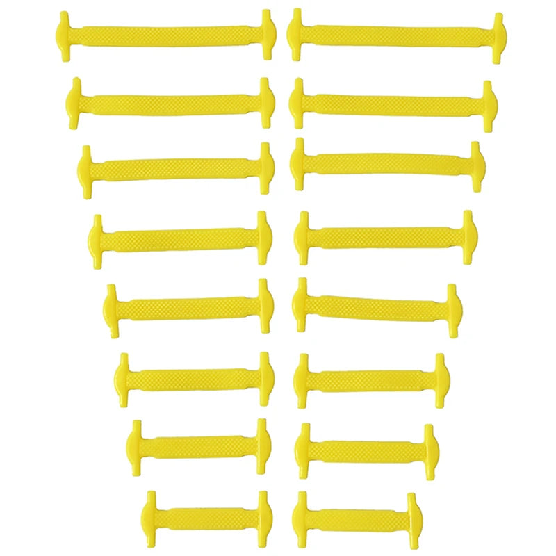 16Pcs Travel Silicone Shoelaces 