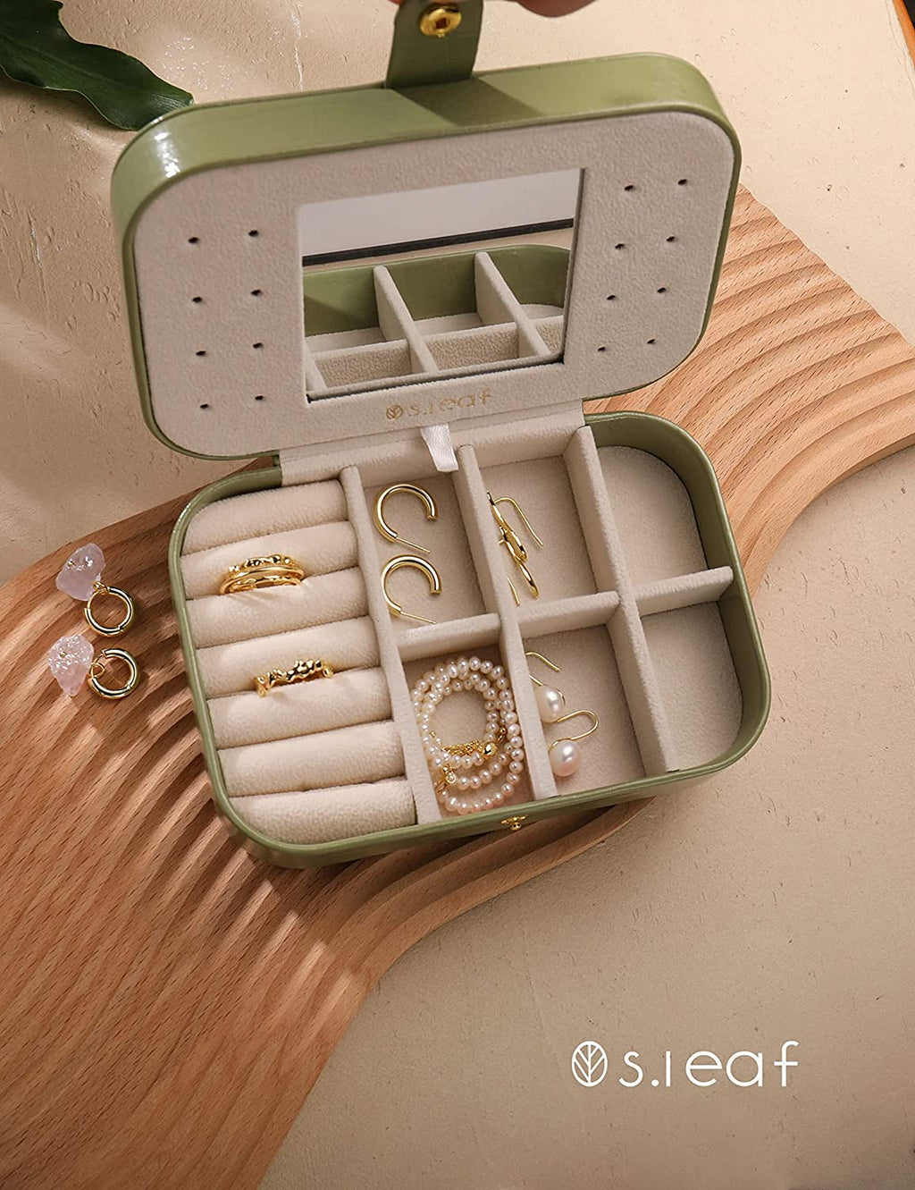 Mini Travel Jewelry Organizer 