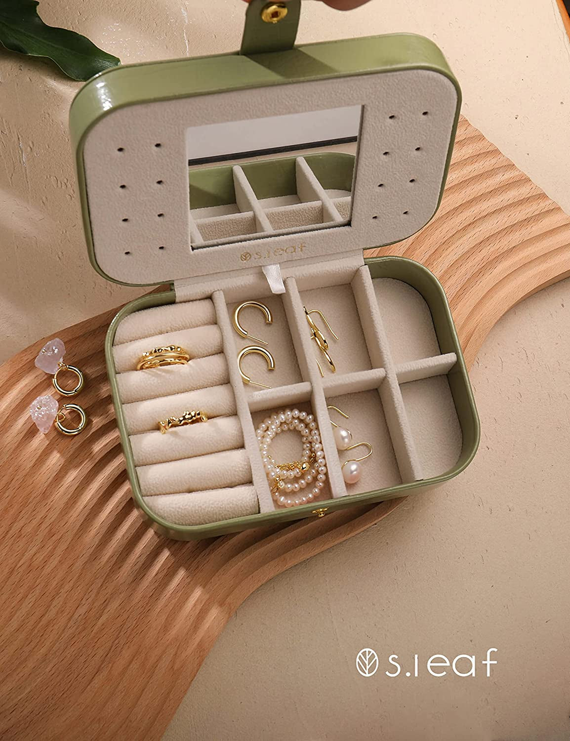 Mini Travel Jewelry Organizer 