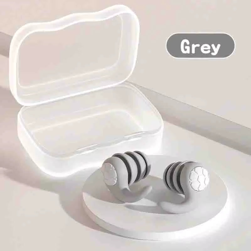 Noise Canceling Silicone Earplugs - for Sleeping, Swimming & Travel | Go-to Gear