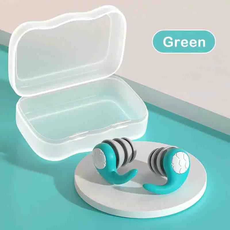 Noise Canceling Silicone Earplugs - for Sleeping, Swimming & Travel | Go-to Gear