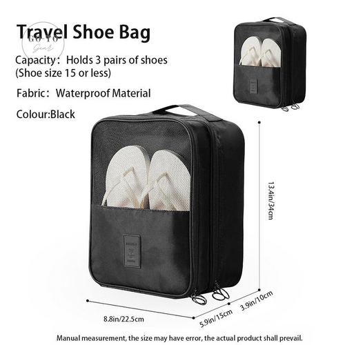 3-in-1 Travel Shoe Organizer | Go-to Gear