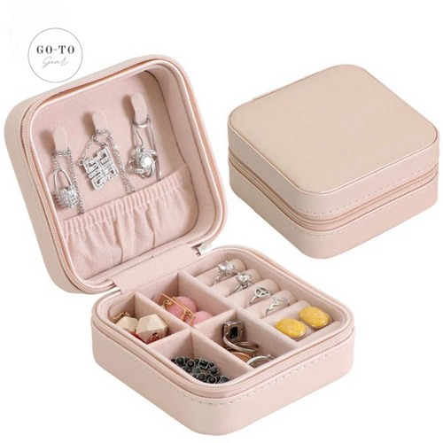 Travel Jewelry Roll Organizer - Portable Case for Necklaces, Rings, & Earrings for Women | Go-to Gear